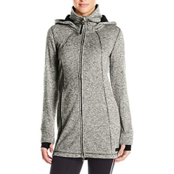 Calvin Klein Jackets & Blazers - Calvin Klein Performance Hooded Sweater Knit Coat